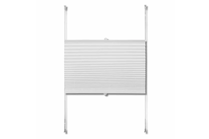 Vidaxl Plisse Blind 50x100cm White Pleated Blind Vidaxl Plisse Blind 50x100cm White Pleated Blind