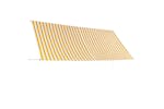 Vidaxl Retractable Awning 350x150 Cm Yellow And White Vidaxl Retractable Awning 350x150 Cm Yellow And White