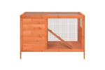 Vidaxl Rabbit Hutch Brown 103x44x69.5 Cm Solid Wood Pine Vidaxl Rabbit Hutch Brown 103x44x69.5 Cm Solid Wood Pine