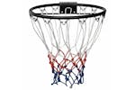 Vidaxl Basketball Ring Black 39 Cm Steel Vidaxl Basketball Ring Black 39 Cm Steel