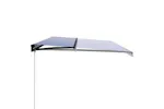 Vidaxl Manual Retractable Awning 600x300 Cm Blue And White Vidaxl Manual Retractable Awning 600x300 Cm Blue And White