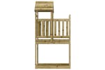 Vidaxl Play Tower 52.5x110.5x214 Cm Impregnated Wood Pine Vidaxl Play Tower 52.5x110.5x214 Cm Impregnated Wood Pine