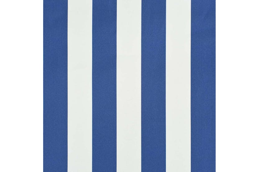 Vidaxl Retractable Awning 250x150 Cm Blue And White Vidaxl Retractable Awning 250x150 Cm Blue And White
