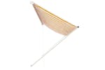 Vidaxl Retractable Awning 350x150 Cm Yellow And White Vidaxl Retractable Awning 350x150 Cm Yellow And White