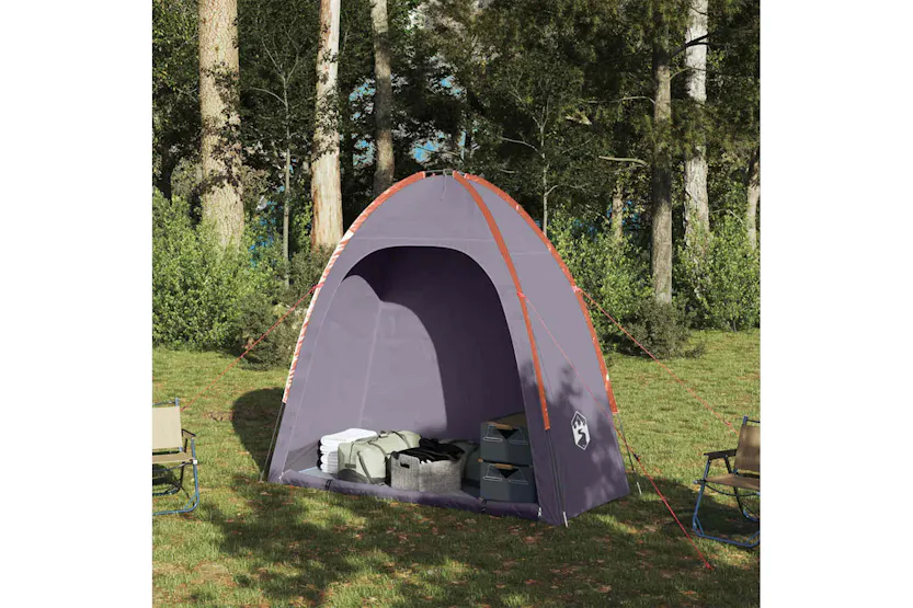 Vidaxl Storage Tent Grey And Orange Waterproof Vidaxl Storage Tent Grey And Orange Waterproof