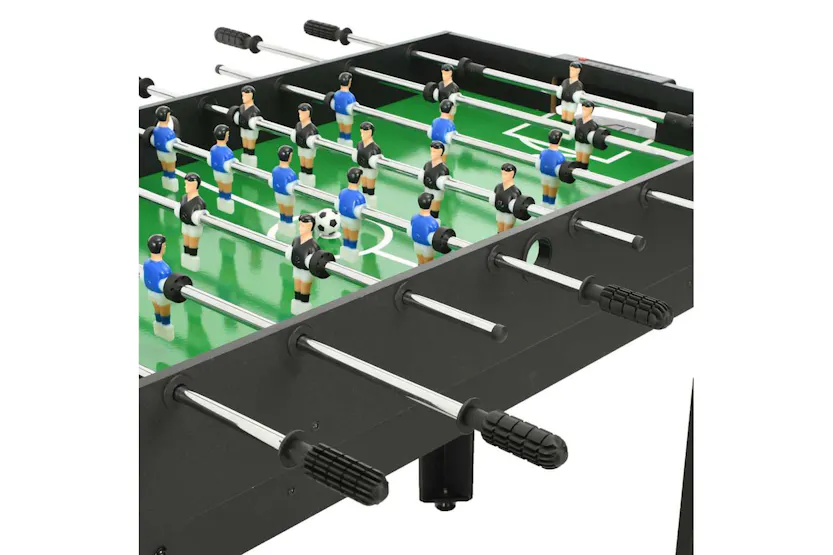 Vidaxl 15-in-1 Multi Game Table 121x61x82 Cm Black Vidaxl 15-in-1 Multi Game Table 121x61x82 Cm Black