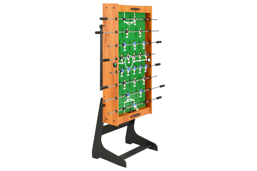 Vidaxl Folding Football Table 121x61x80 Cm Light Brown Vidaxl Folding Football Table 121x61x80 Cm Light Brown