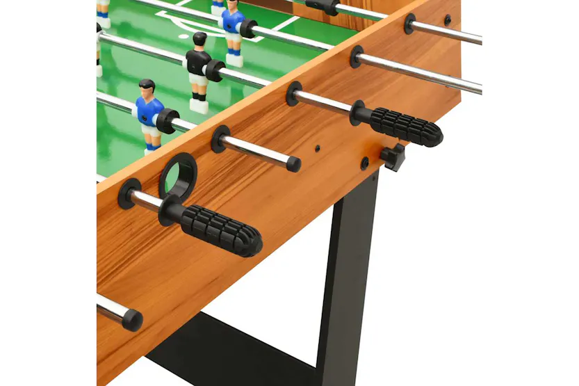 Vidaxl Folding Football Table 121x61x80 Cm Light Brown Vidaxl Folding Football Table 121x61x80 Cm Light Brown