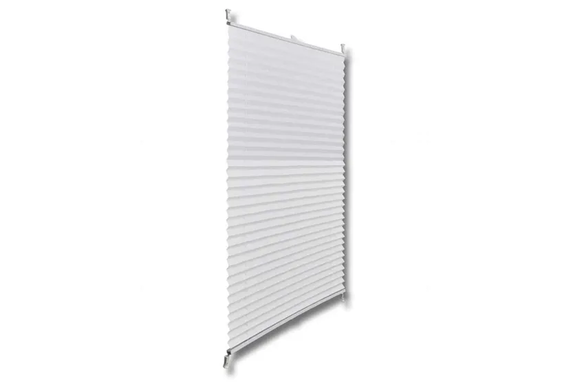 Vidaxl Plisse Blind 80x200cm White Pleated Blind Vidaxl Plisse Blind 80x200cm White Pleated Blind