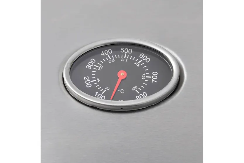 Vidaxl Gas Barbecue Grill 6+1 Cooking Zone Silver Vidaxl Gas Barbecue Grill 6+1 Cooking Zone Silver