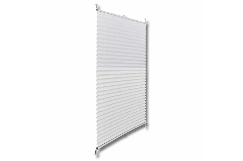 Vidaxl Plisse Blind 90x100cm White Pleated Blind Vidaxl Plisse Blind 90x100cm White Pleated Blind