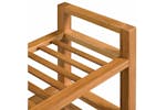 Vidaxl Shoe Rack With 3 Shelves 100x27x60 Cm Solid Oak Wood Vidaxl Shoe Rack With 3 Shelves 100x27x60 Cm Solid Oak Wood
