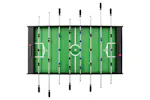 Vidaxl Folding Football Table 121x61x80 Cm Black Vidaxl Folding Football Table 121x61x80 Cm Black