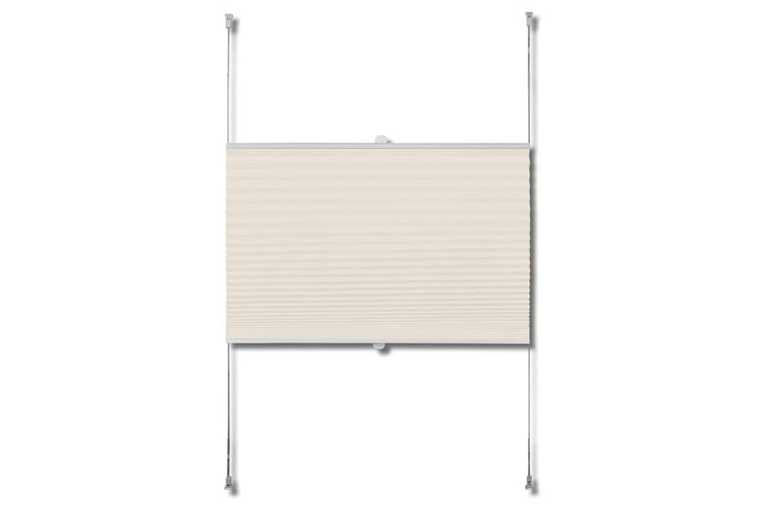 Vidaxl Plisse Blind 90x100cm Creme Vidaxl Plisse Blind 90x100cm Creme