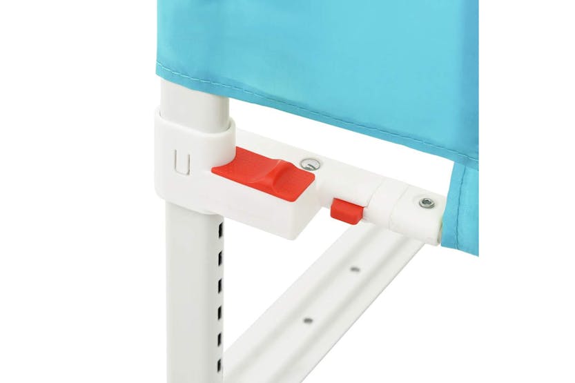 Vidaxl Toddler Safety Bed Rail Blue 140x25 Cm Fabric Vidaxl Toddler Safety Bed Rail Blue 140x25 Cm Fabric