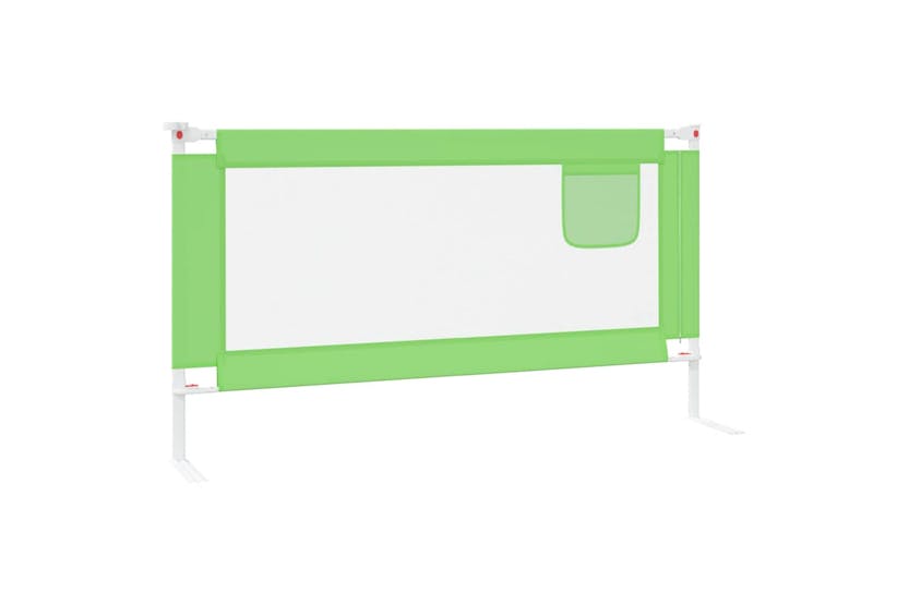 Vidaxl Toddler Safety Bed Rail Green 160x25 Cm Fabric Vidaxl Toddler Safety Bed Rail Green 160x25 Cm Fabric