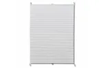 Vidaxl Plisse Blind 50x125cm White Pleated Blind Vidaxl Plisse Blind 50x125cm White Pleated Blind