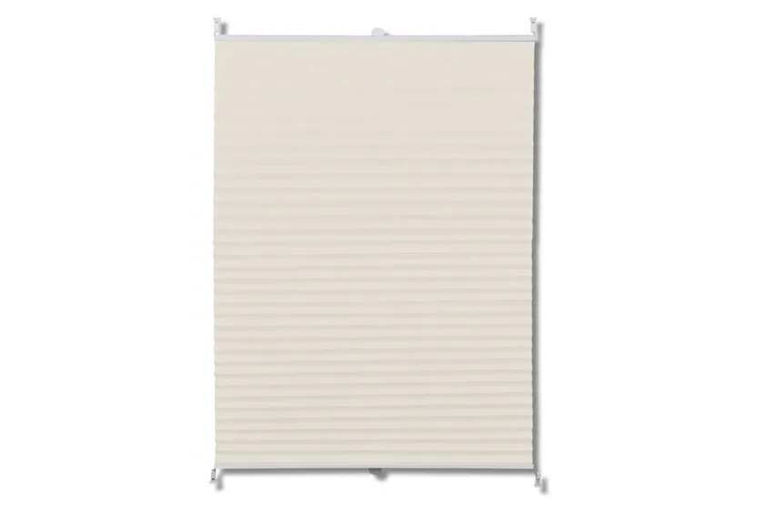 Vidaxl Plisse Blind 90x125cm Creme Vidaxl Plisse Blind 90x125cm Creme