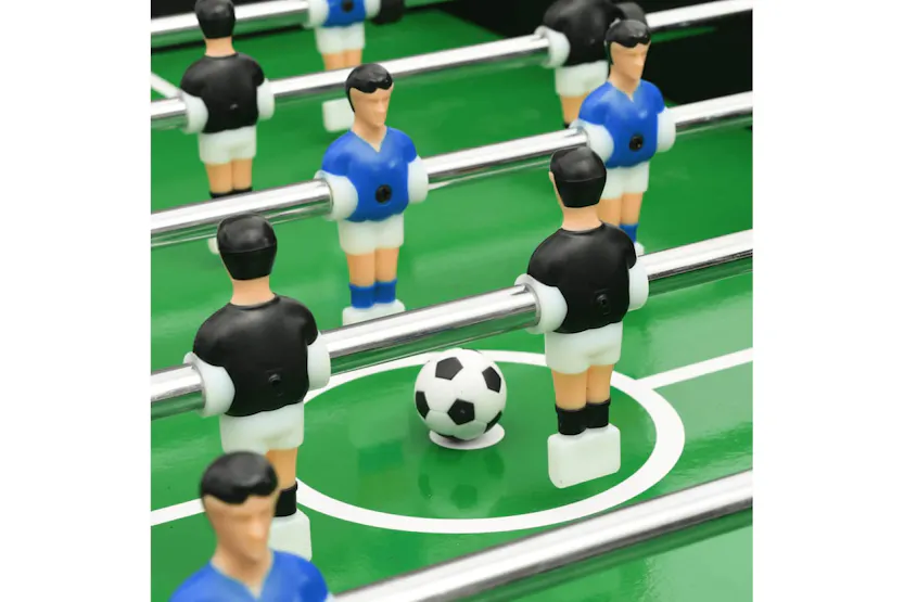 Vidaxl Folding Football Table 121x61x80 Cm Black Vidaxl Folding Football Table 121x61x80 Cm Black