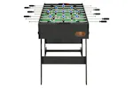 Vidaxl Folding Football Table 121x61x80 Cm Black Vidaxl Folding Football Table 121x61x80 Cm Black