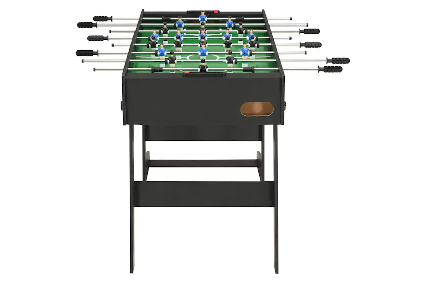 Vidaxl Folding Football Table 121x61x80 Cm Black Vidaxl Folding Football Table 121x61x80 Cm Black