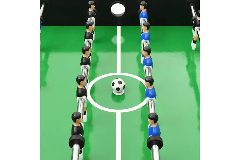 Vidaxl Folding Football Table 121x61x80 Cm Black Vidaxl Folding Football Table 121x61x80 Cm Black