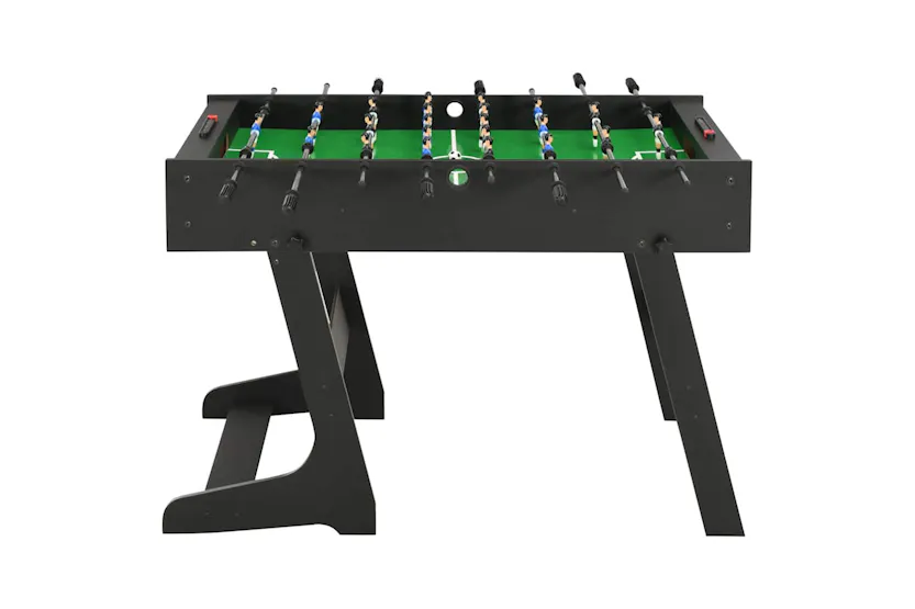 Vidaxl Folding Football Table 121x61x80 Cm Black Vidaxl Folding Football Table 121x61x80 Cm Black