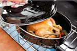 Judge Js02 - Homeware's Supreme Oval Roaster, Robust Carbon Steel Pan Judge Js02 - Homeware's Supreme Oval Roaster, Robust Carbon Steel Pan