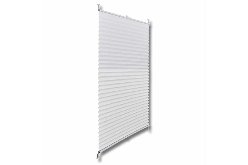 Vidaxl Plisse Blind 110x100cm White Pleated Blind Vidaxl Plisse Blind 110x100cm White Pleated Blind