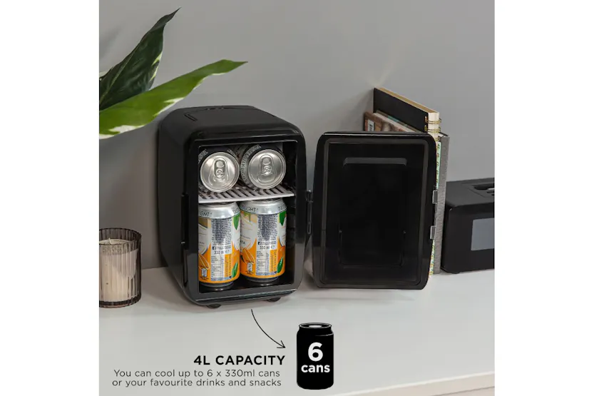 Russell Hobbs Portable Mini Cooler & Warmer | Black | RH4CLR1001B Russell Hobbs Portable Mini Cooler & Warmer | Black | RH4CLR1001B