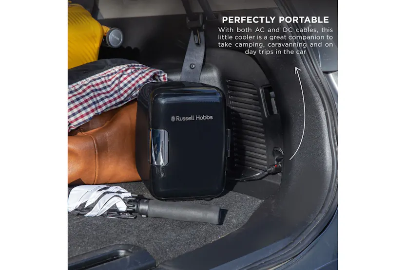Russell Hobbs Portable Mini Cooler & Warmer | Black | RH4CLR1001B Russell Hobbs Portable Mini Cooler & Warmer | Black | RH4CLR1001B