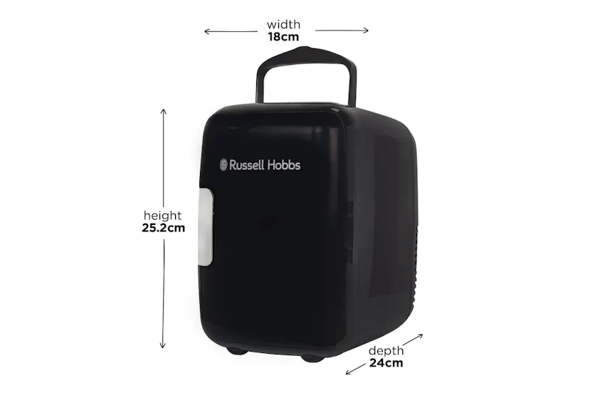 Russell Hobbs Portable Mini Cooler & Warmer | Black | RH4CLR1001B Russell Hobbs Portable Mini Cooler & Warmer | Black | RH4CLR1001B