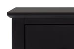 Otto Bedside Table | 2 Drawer | Black Otto Bedside Table | 2 Drawer | Black