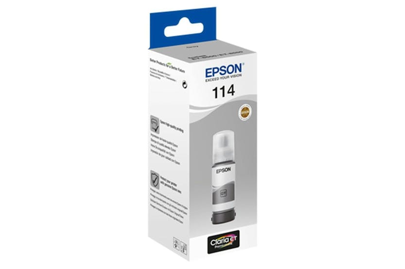 Epson T07B5 114 Eco Tank Ink Bottle | 70ml | Grey Epson T07B5 114 Eco Tank Ink Bottle | 70ml | Grey