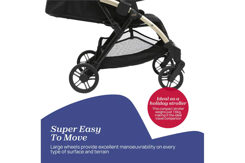 Chicco Goody Xplus Lightweight, One-touch Self-folding Stroller Suitable For Babies Up To 22kgs Chicco Goody Xplus Lightweight, One-touch Self-folding Stroller Suitable For Babies Up To 22kgs