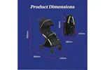 Chicco Goody Xplus Lightweight, One-touch Self-folding Stroller Suitable For Babies Up To 22kgs Chicco Goody Xplus Lightweight, One-touch Self-folding Stroller Suitable For Babies Up To 22kgs