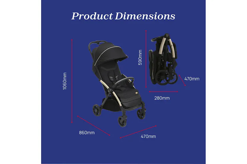 Chicco Goody Xplus Lightweight, One-touch Self-folding Stroller Suitable For Babies Up To 22kgs Chicco Goody Xplus Lightweight, One-touch Self-folding Stroller Suitable For Babies Up To 22kgs