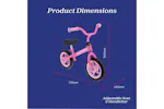 Chicco Balance Bike For Kids, Safe Outdoor Play & Learn Bike, Adjustable, Ultra-light Chicco Balance Bike For Kids, Safe Outdoor Play & Learn Bike, Adjustable, Ultra-light