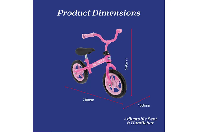 Chicco Balance Bike For Kids, Safe Outdoor Play & Learn Bike, Adjustable, Ultra-light Chicco Balance Bike For Kids, Safe Outdoor Play & Learn Bike, Adjustable, Ultra-light