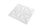 Vidaxl 3d Wall Panels 12 Pcs 50x50 Cm Origami White 3 M² Vidaxl 3d Wall Panels 12 Pcs 50x50 Cm Origami White 3 M²