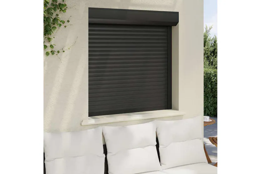 Vidaxl Roller Shutter Aluminium 100x100 Cm Anthracite Vidaxl Roller Shutter Aluminium 100x100 Cm Anthracite