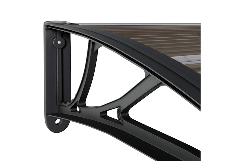 Vidaxl Door Canopy Black 240x75 Cm Pc Vidaxl Door Canopy Black 240x75 Cm Pc