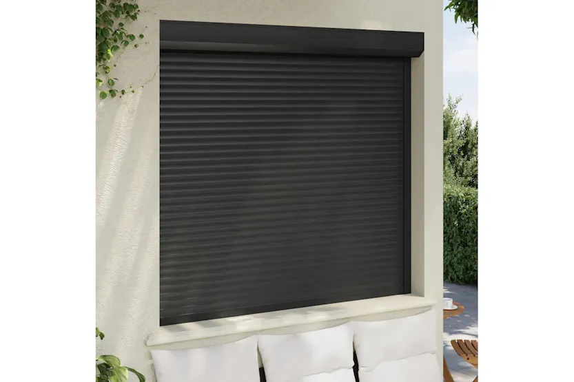 Vidaxl Roller Shutter Aluminium 160x150 Cm Anthracite Vidaxl Roller Shutter Aluminium 160x150 Cm Anthracite