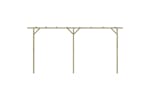Vidaxl Garden Pergola 410x40x203 Cm Wood Vidaxl Garden Pergola 410x40x203 Cm Wood