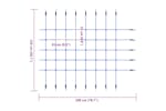 Vidaxl Climbing Net 200x150 Cm Blue Vidaxl Climbing Net 200x150 Cm Blue
