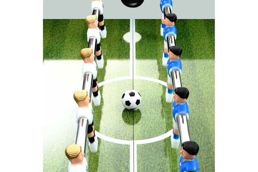 Vidaxl Football Table Steel 60 Kg 140x74.5x87.5 Cm White Vidaxl Football Table Steel 60 Kg 140x74.5x87.5 Cm White