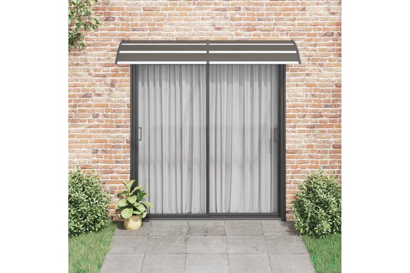 Vidaxl Door Canopy Black 240x75 Cm Pc Vidaxl Door Canopy Black 240x75 Cm Pc