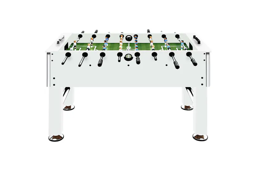 Vidaxl Football Table Steel 60 Kg 140x74.5x87.5 Cm White Vidaxl Football Table Steel 60 Kg 140x74.5x87.5 Cm White