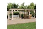 Vidaxl Gazebo With Curtains 3x6 M Cream Steel Vidaxl Gazebo With Curtains 3x6 M Cream Steel