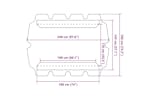 Vidaxl Replacement Canopy For Garden Swing Cream 188/168x145/110 Cm Vidaxl Replacement Canopy For Garden Swing Cream 188/168x145/110 Cm